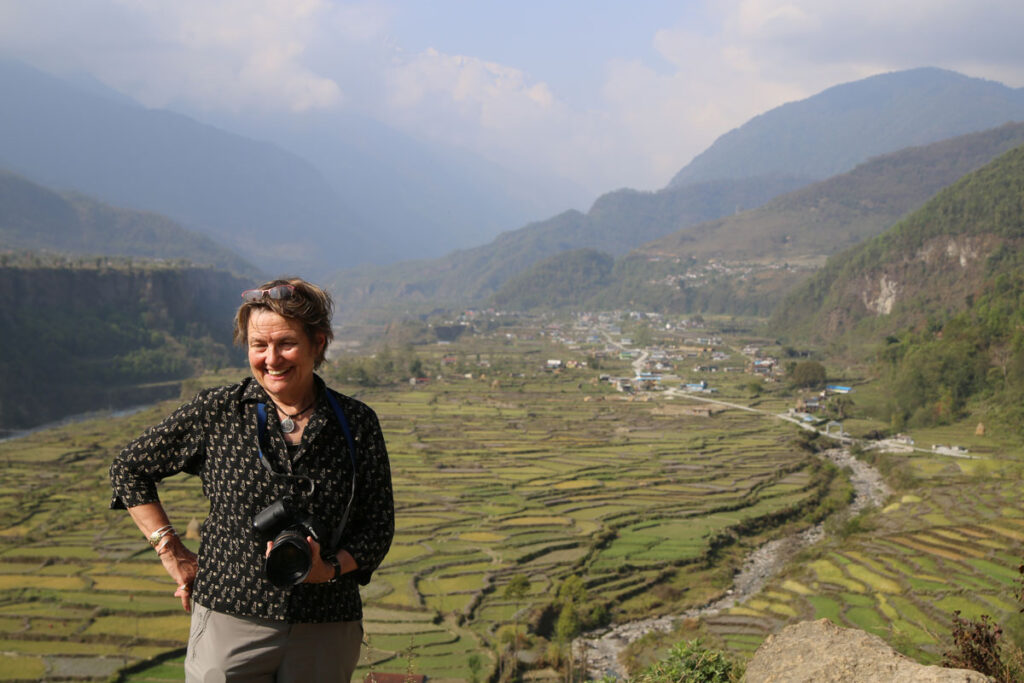 Linda McCandless in Nepal