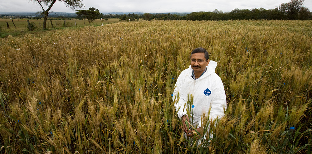 Ravi Singh in field