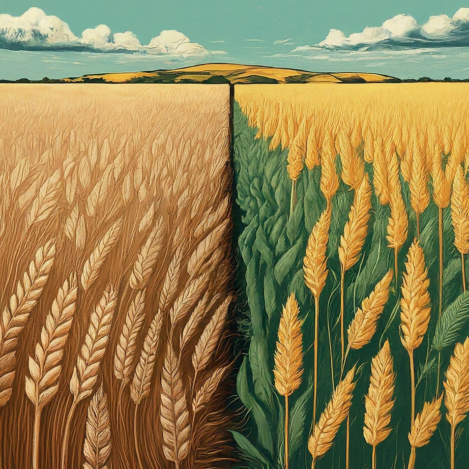 Wheat graphic